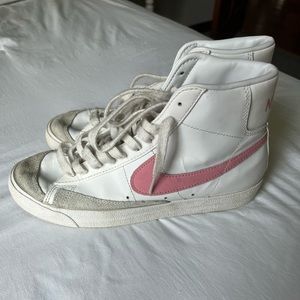 Pink Nike blazers